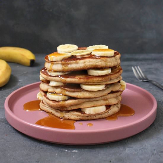 Buckwheat Banana Pancakes
