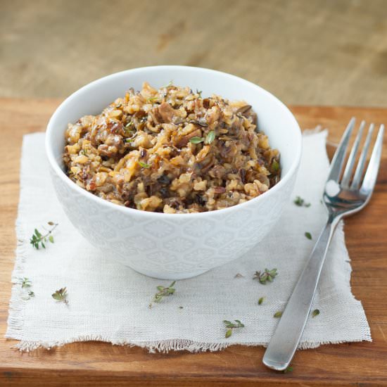 Wild Mushroom Wild Rice