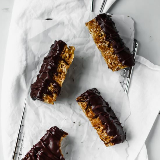 Chocolate Caramel Krispies