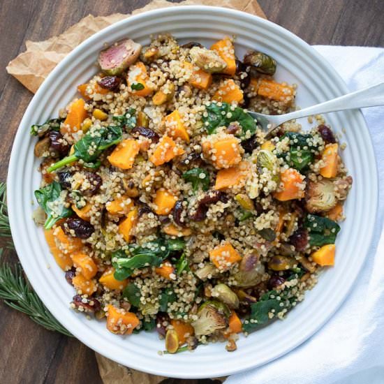 Easy Vegan Quinoa Stuffing
