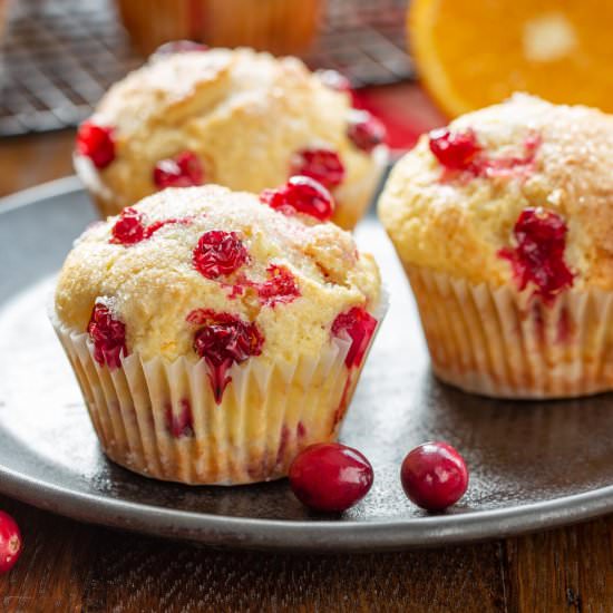 Cranberry Orange Muffins