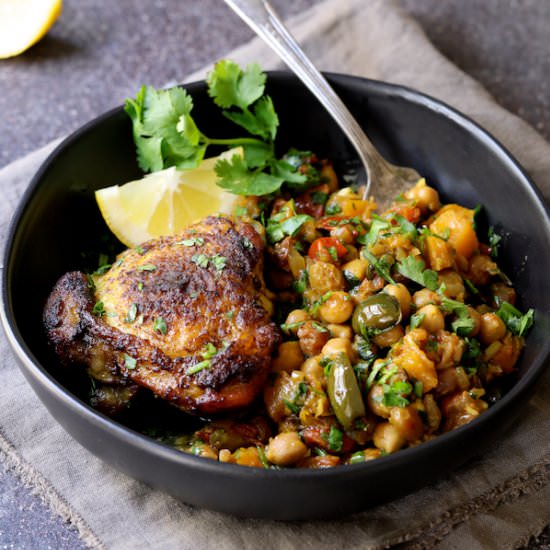 Moroccan Chicken Tagine