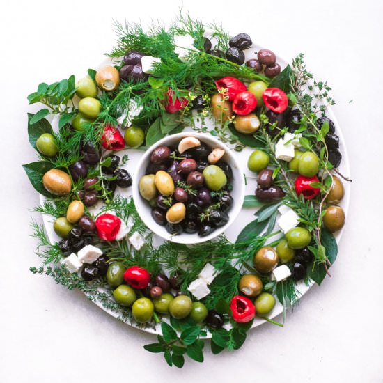 Olive Wreath Appetizer