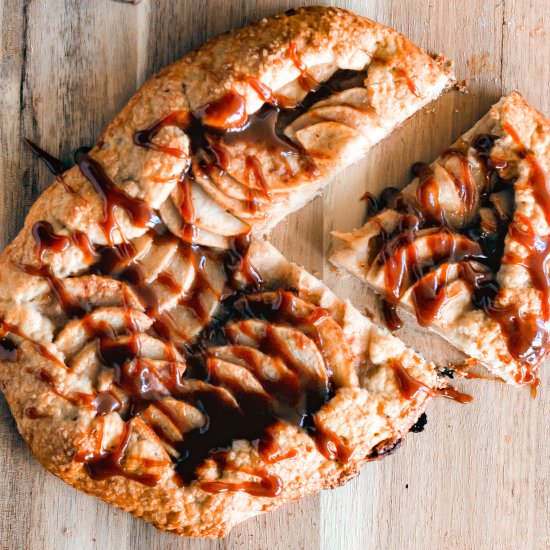 Caramel Apple Galette