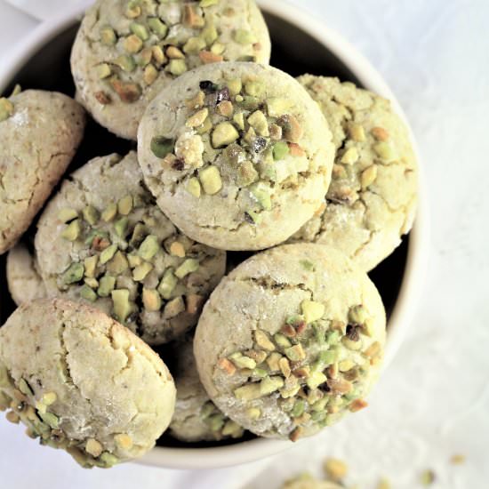 Pistachio Amaretti