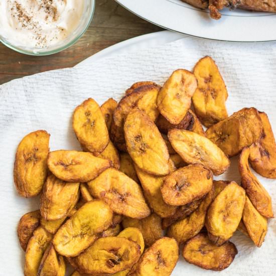 Sweet Fried Plantains