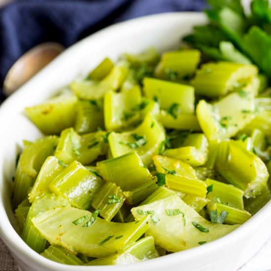 Braised Celery