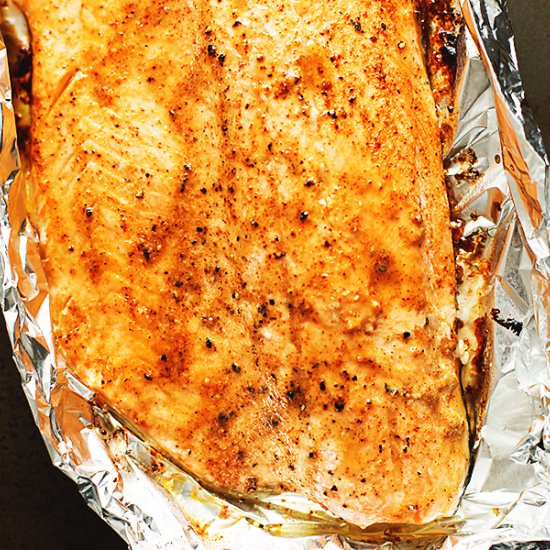 Baked Salmon-in-foil