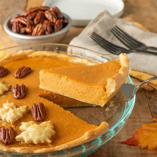 Maple Sweet Potato Pie