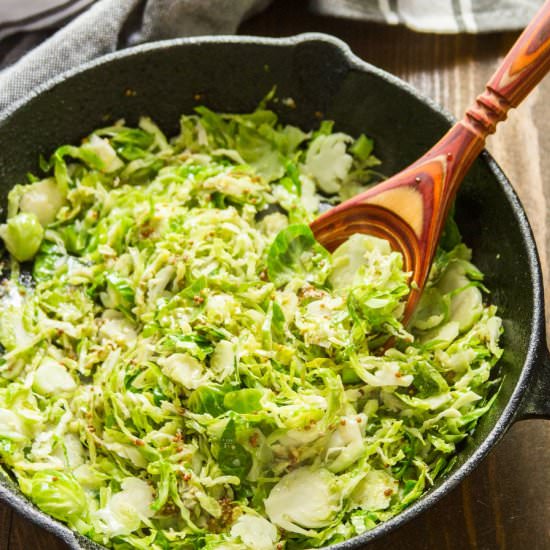 Dijon Brussels Sprouts