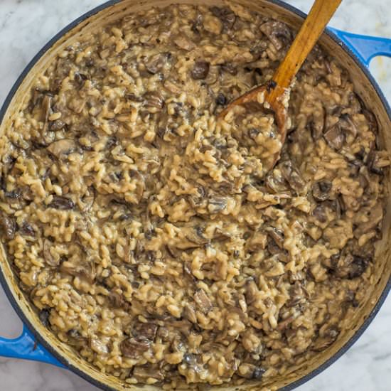 Classic Mushroom Risotto