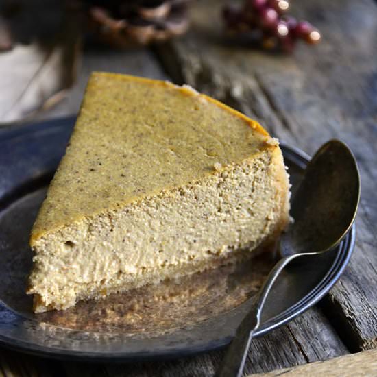 Low Carb Pumpkin Spice Cheesecake