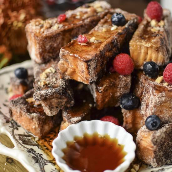 Cinnamon French Toast Sticks