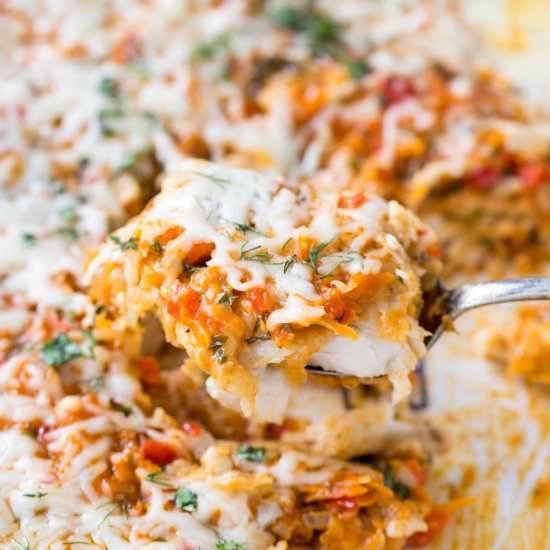 Creamy Vegetable Tilapia