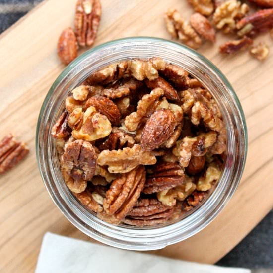 Toasted Maple Mixed Nuts