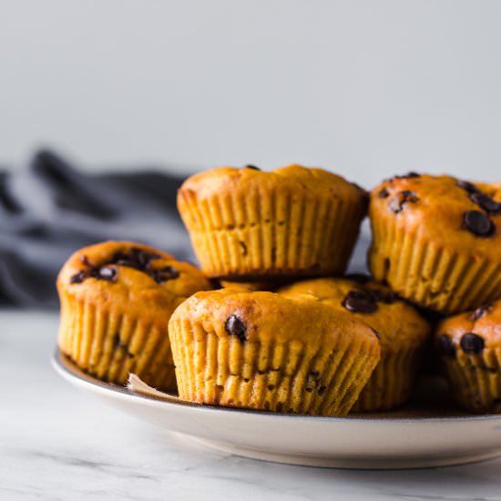 Vegan Orange-Pumpkin Muffins