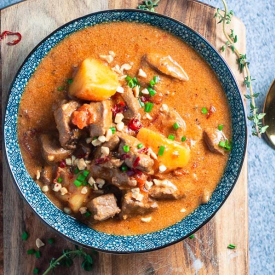 Pressure Cooker Beef Rendang Curry