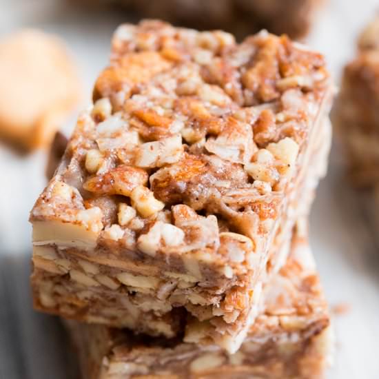 Apple Cinnamon Granola Bars