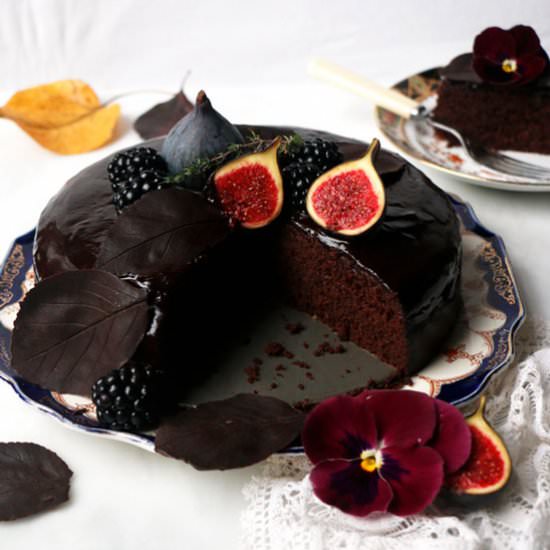 Autumn Chocolate Cake