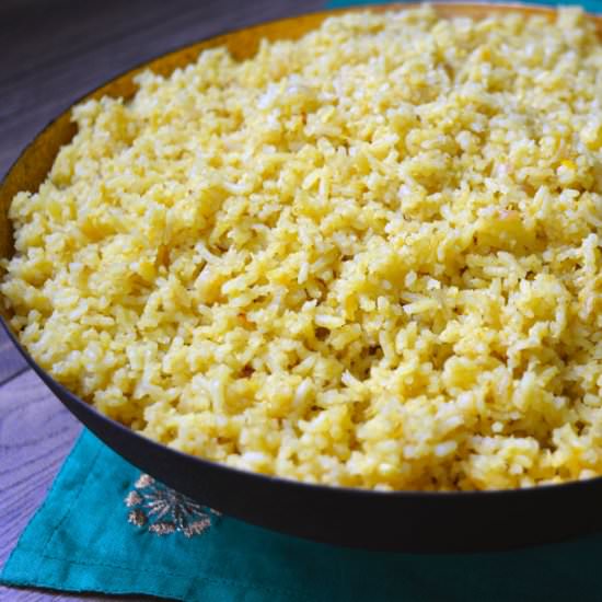 Lemon Rice with Coconut