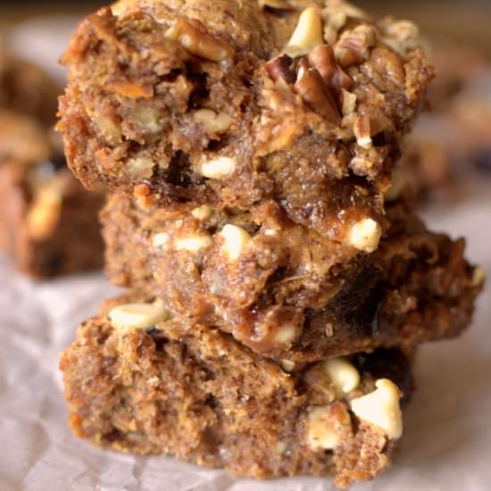 Flourless Sweet Potato Blondies