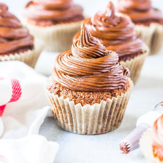 Chocolate Avocado Cupcakes