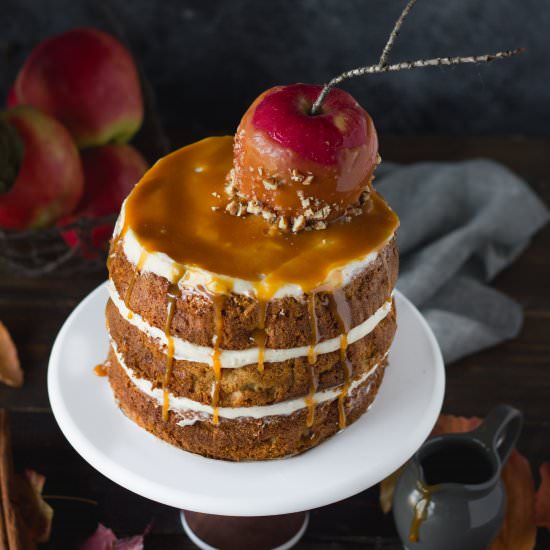 Caramel Apple Cake