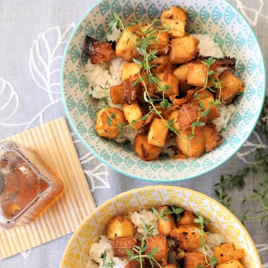 Crispy Pineapple Tofu