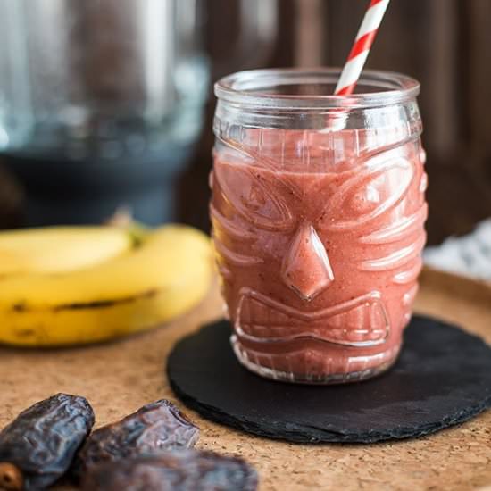 Strawberry banana smoothie