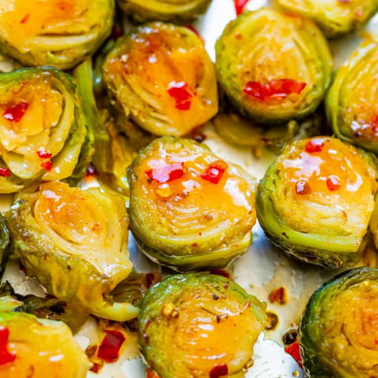 Roasted Brussels Sprouts {Two Ways}