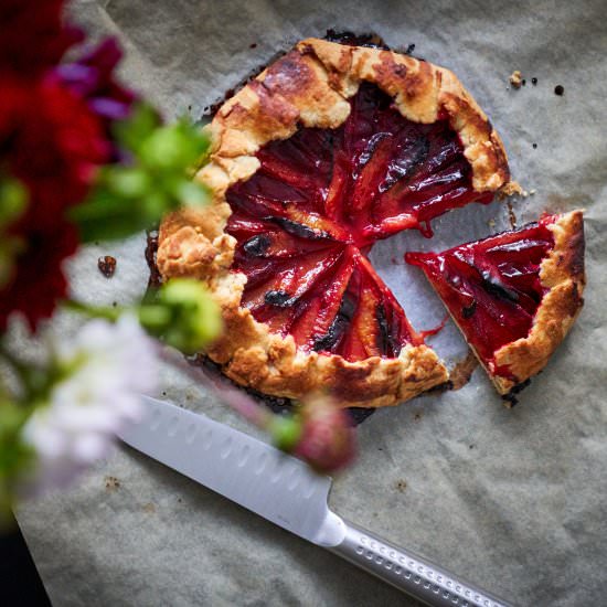 Sugar-Free Fruit Galette