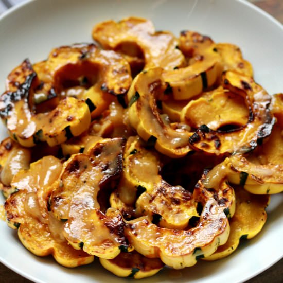 Sweet and Salty Miso Squash