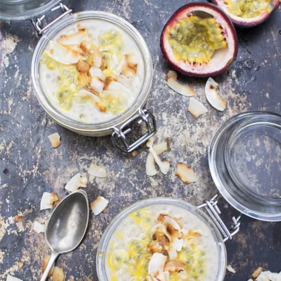 Coconut Tapioca Pudding