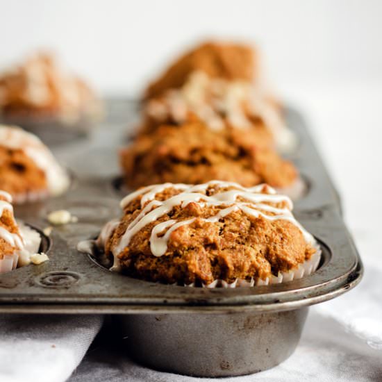 Whole Wheat Pumpkin Muffins