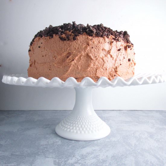 Triple Chocolate Fudge Layer Cake