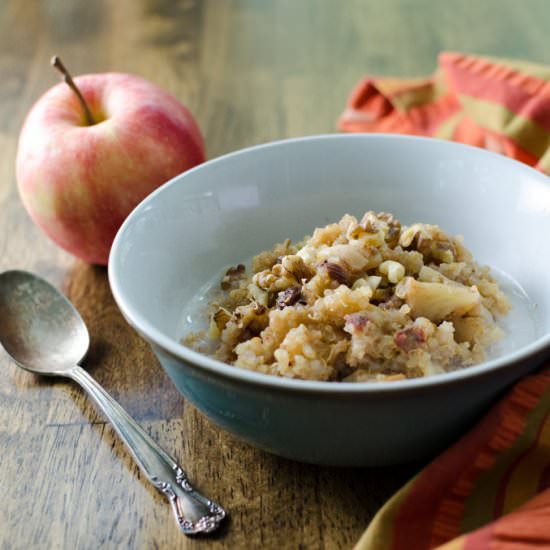 Apple Cinnamon Quinoa Porridge