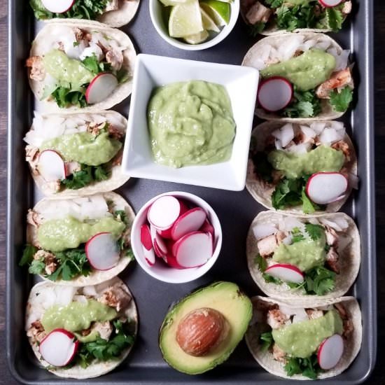 Pollo Asada Tacos