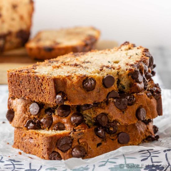 Chocolate Chip Zucchini Bread