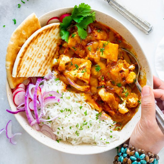 Butternut Squash Curry with Tofu