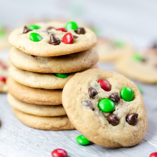 Chocolate Chip and M&M Cookies