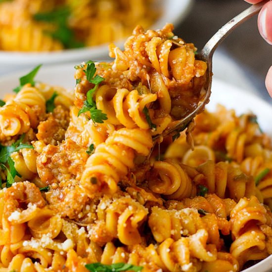 Instant Pot Sausage Pasta