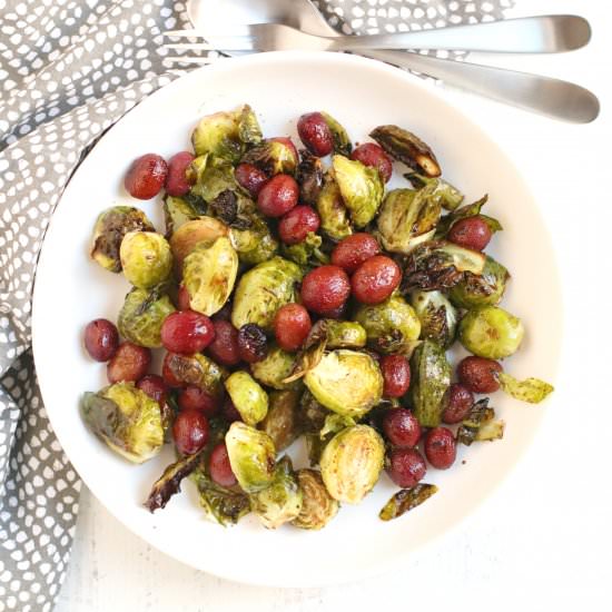 Balsamic Roasted Brussels Sprouts