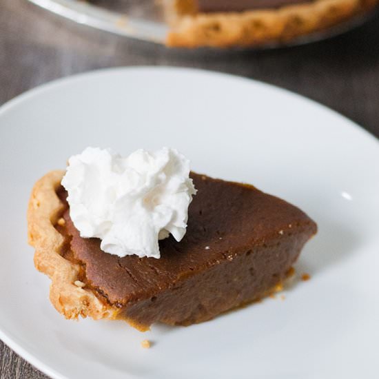 Ridiculously Easy Vegan Pumpkin Pie