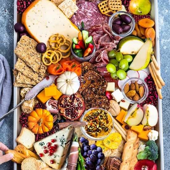 Perfect Fall Cheese Board