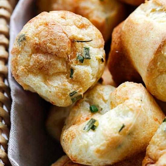 Parmesan-Chive Popovers