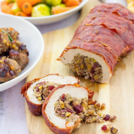 Rolled Stuffed Turkey Breast