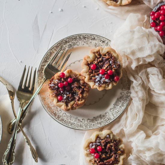 Brown Butter and Maple Pecan Pies