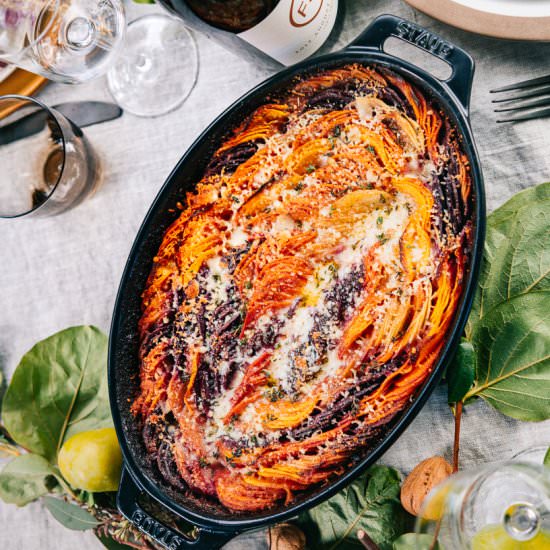 Root Vegetable Gratin