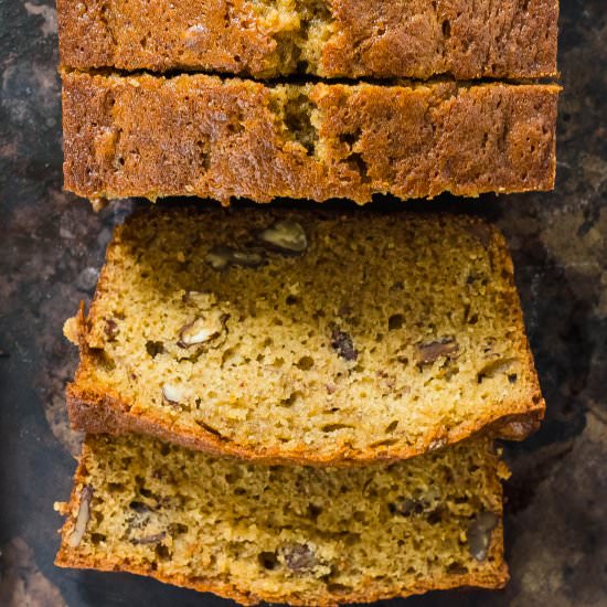 Bourbon Brown Sugar Banana Bread
