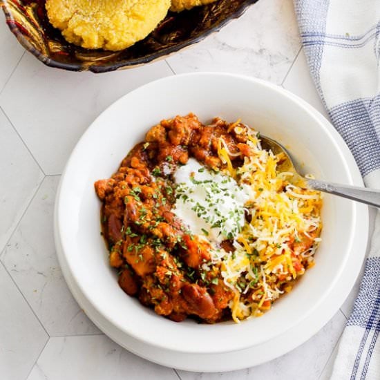 Turkey & Butternut Squash Chili